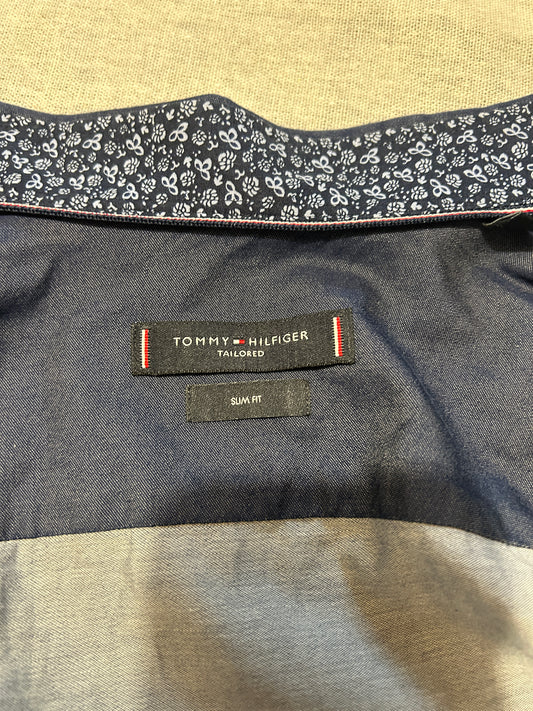 Chemise Tommy Hilfiger Tailored – XS – Bleu Marine