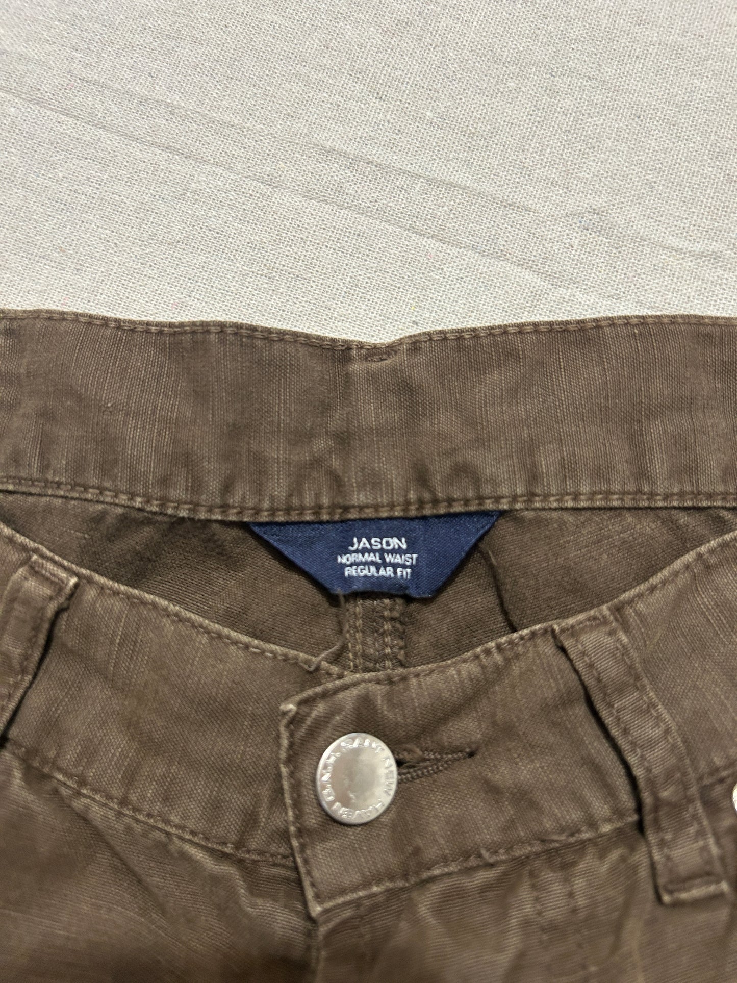 Pantalon Chino GANT Jason – Regular Fit – Marron – W31 L34