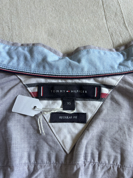 Chemise Tommy Hilfiger – Coupe Regular Fit – Gris clair – XS