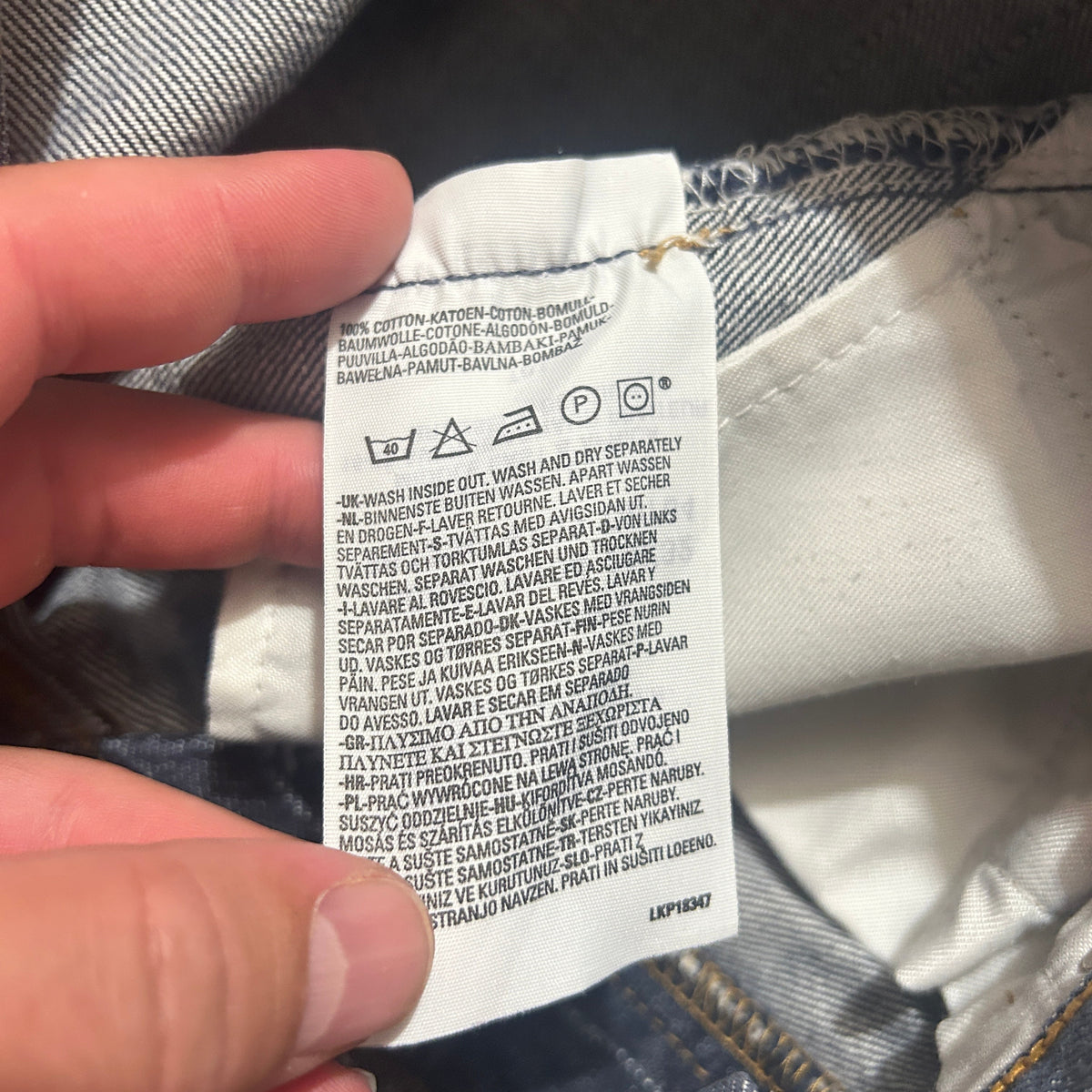 Jean Levi's 501 – Coupe Droite – Bleu brut – W29 L32