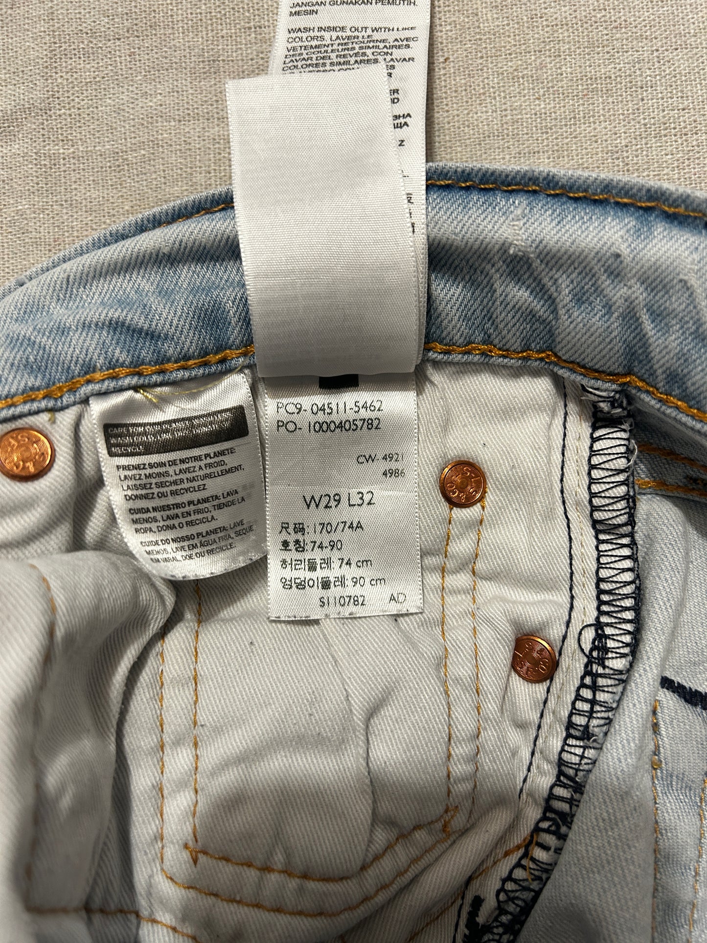 Jean Lévi's 511 W29 L32