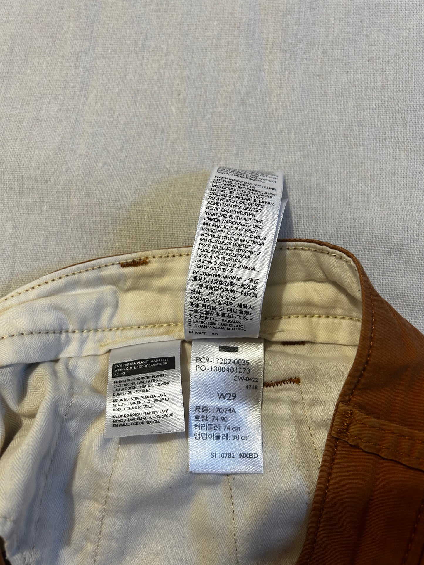 Short Chino Lévi's W29