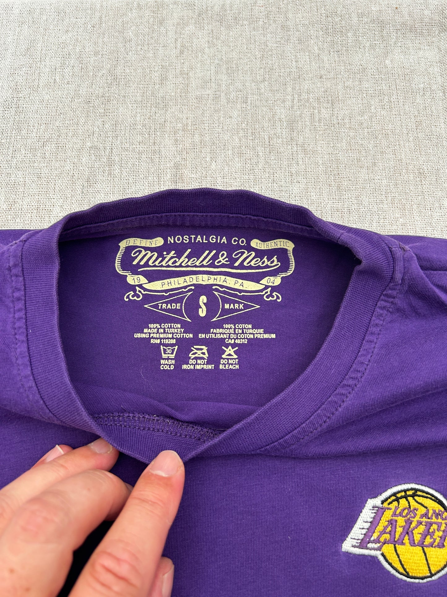 T-Shirt Mitchell & Ness Lakers T.S