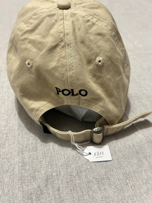 Casquette Classic Chino Cap Beige Ralph Lauren – Taille Unique – Occasion