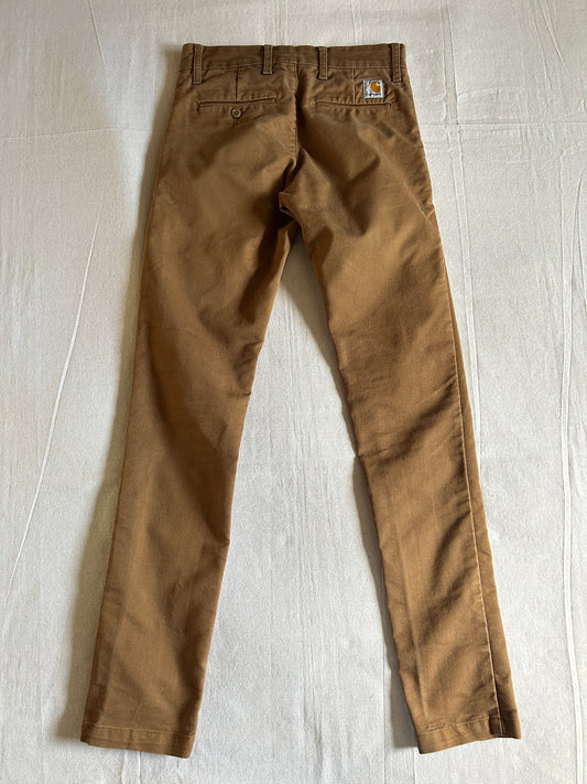 Pantalon chino Carhartt WIP Sid Pant – Coupe Slim – Camel – W28 L32