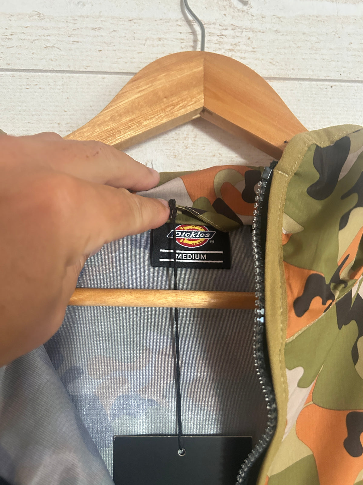 Coupe Vent Dickies – Anorak Camouflage Homme – Taille M