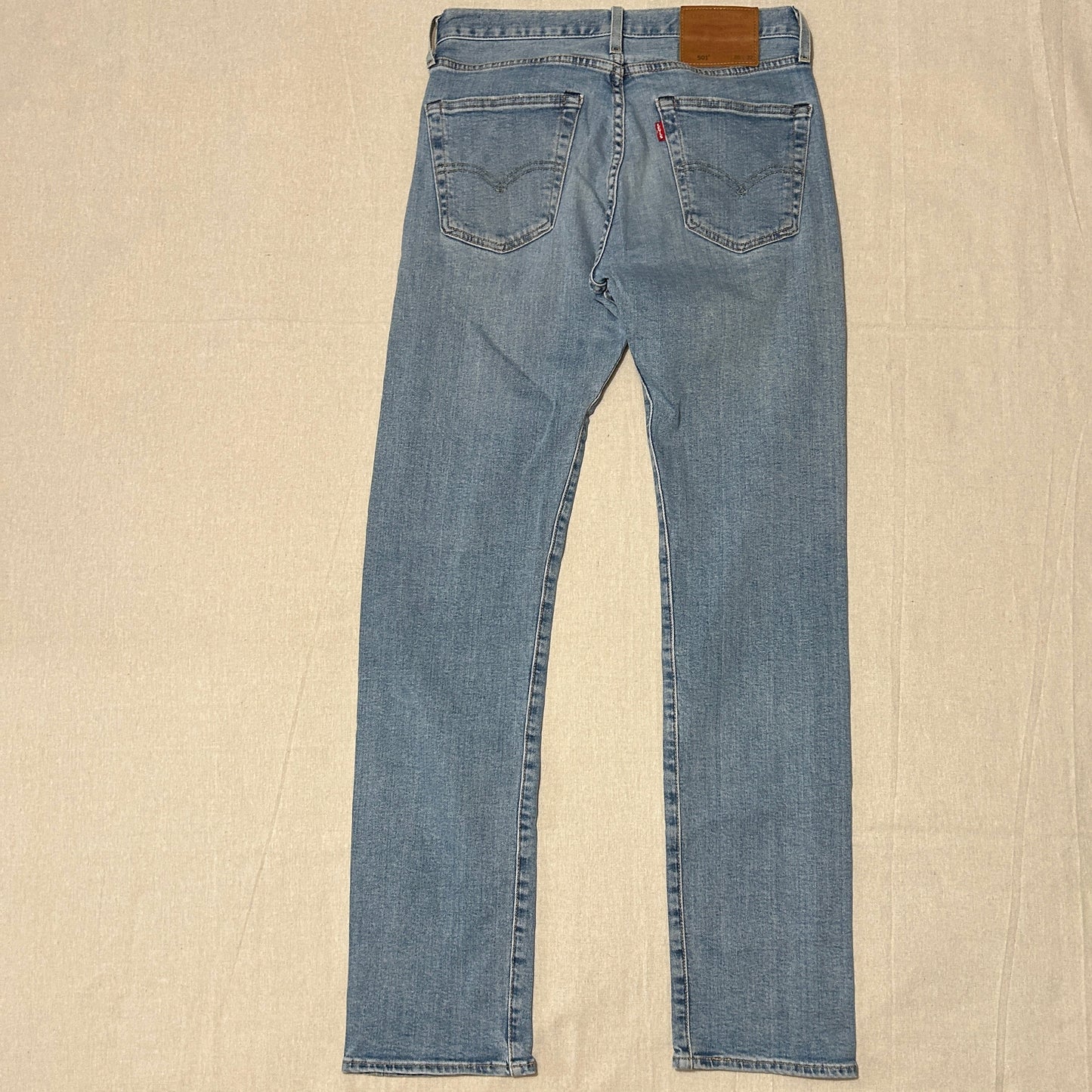 Levi's 501 Homme – Coupe Droite – Bleu Clair – W28 L32