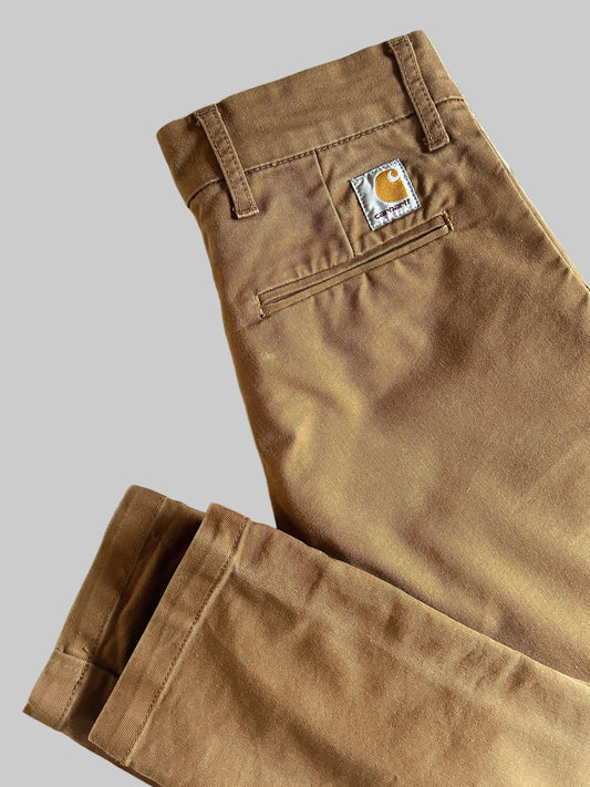 Pantalon chino Carhartt WIP Sid Pant – Coupe Slim – Camel – W28 L32