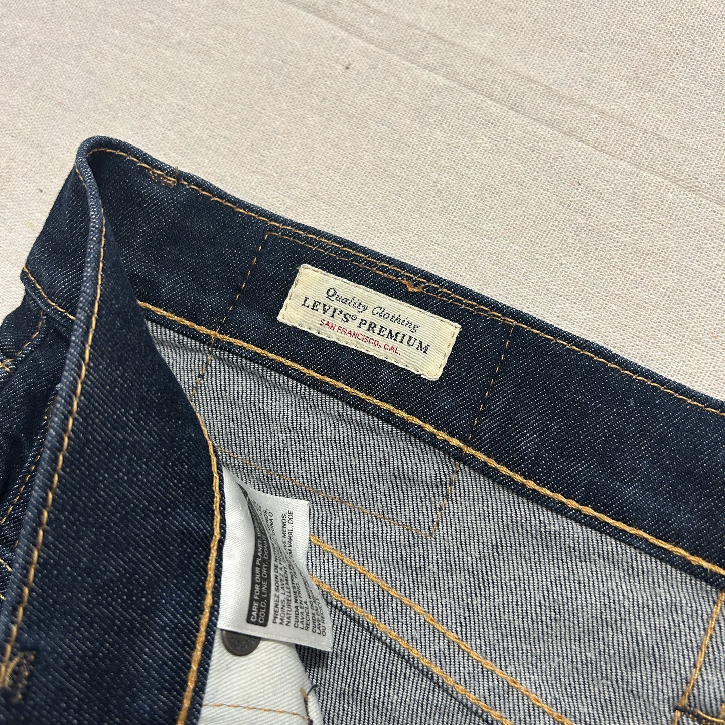 Jean Levi's 510 Homme – Coupe Skinny – Bleu Brut – W30 L32