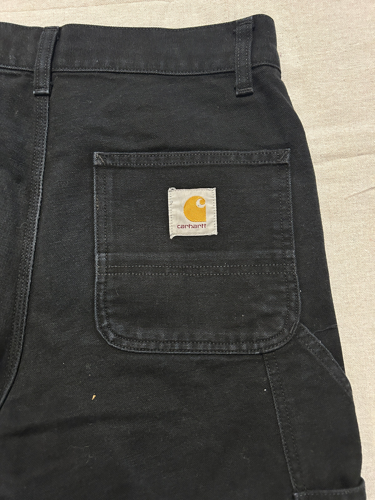Pant Carhartt WIP Ruck Single Knee Homme – Coupe Droite – Noir – W30 L32