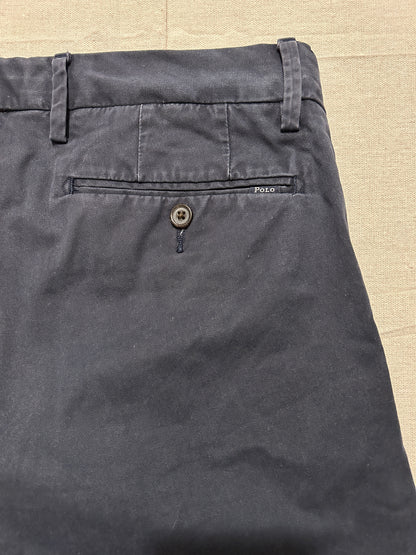 Pantalon Ralph Lauren – Chino Slim Stretch Homme – W29 L32 – Bleu Marine