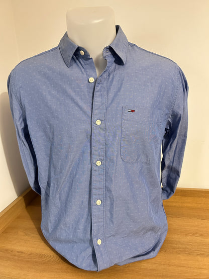 Tommy Hilfiger – Chemise Homme – Taille S – Bleu
