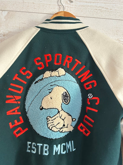 Veste Teddy Zara x Peanuts Snoopy  – Coupe Oversize – Taille S