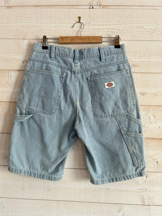 Short Workwear Multi-Poches • DICKIES • Taille W29 (S / 38 FR) • Bleu clair