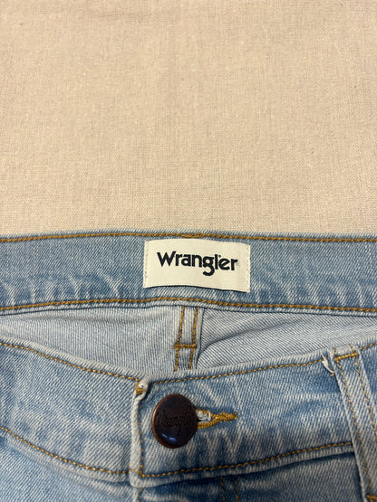 Jean Wrangler Greensboro Homme – Coupe Droite Regular – Bleu Clair – W33 L34