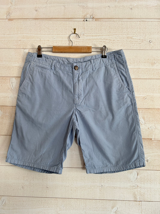Short Chino « Regular » • EDEN PARK • Taille FR 46 (XL) • Bleu Ciel / Bleu Gris