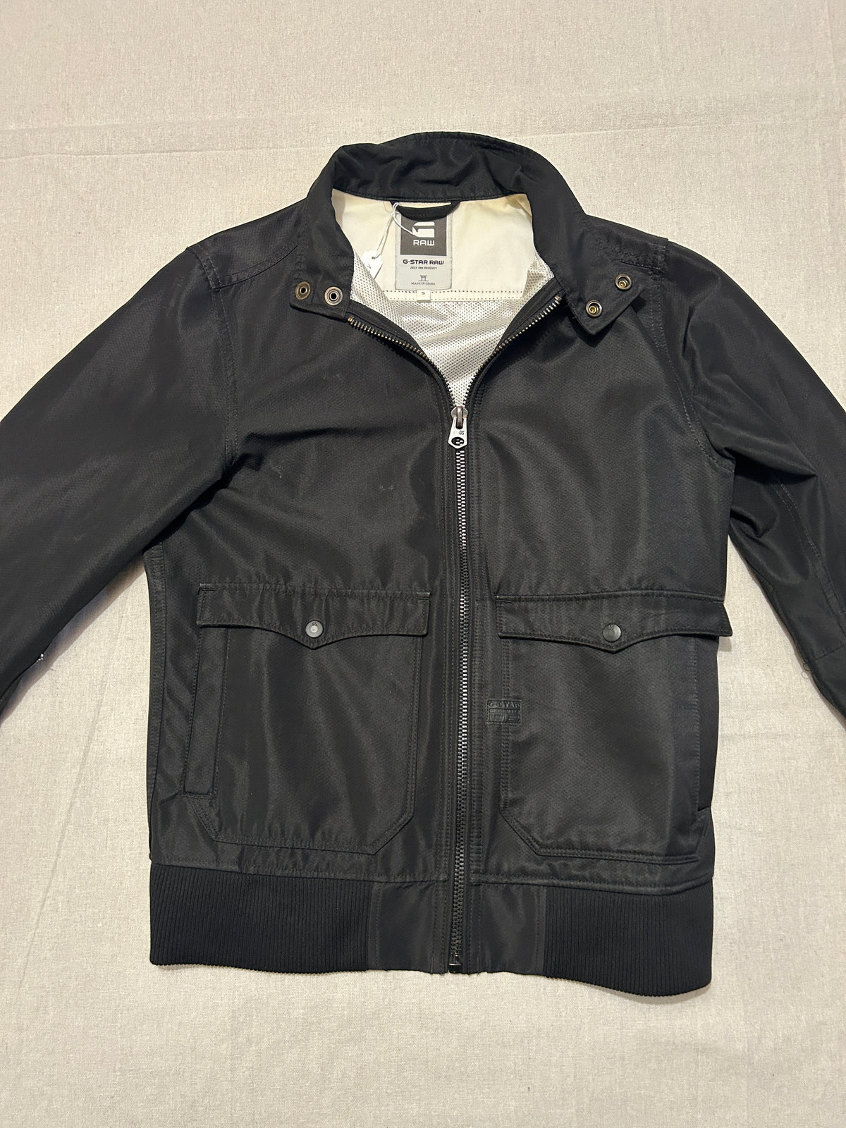 Veste Bomber G-Star RAW Hunter 3D – Coupe Slim – Noir – S
