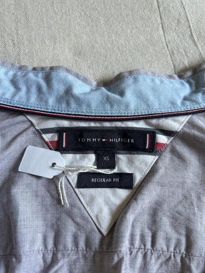 Chemise Tommy Hilfiger – Coupe Regular Fit – Gris clair – XS