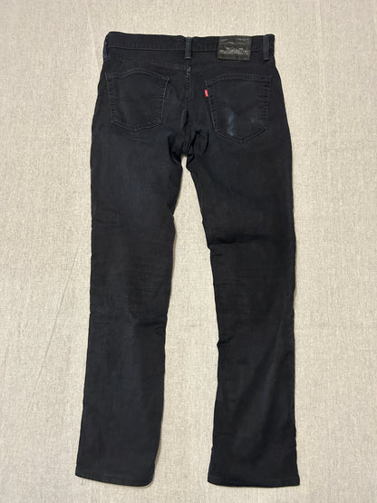 Jean Coupe Slim Lévi's 511 Taille W33 / L34 (L / 42-44) • Noir