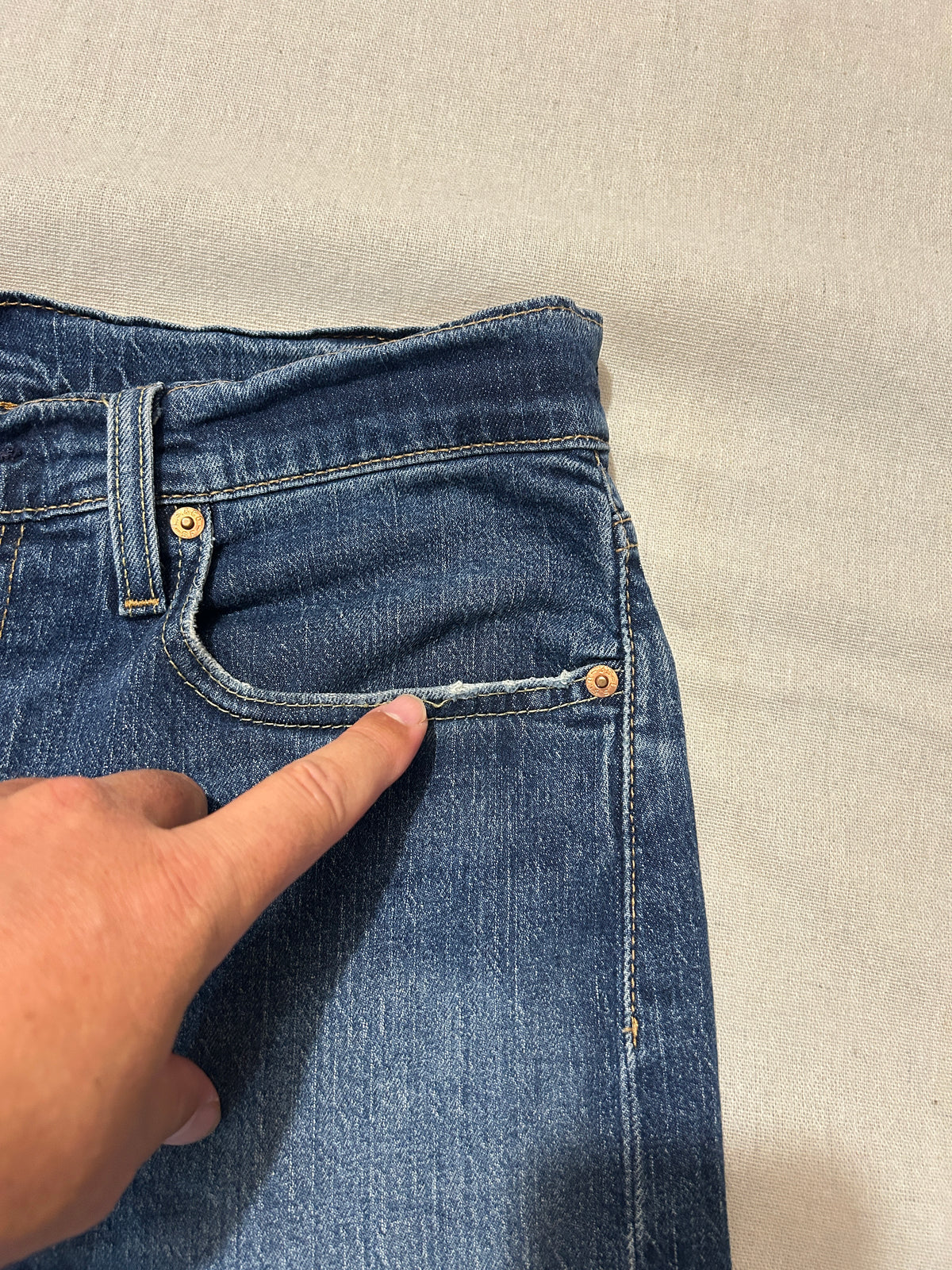 Jean Levi's 502 – Homme – W31 L32 – Bleu
