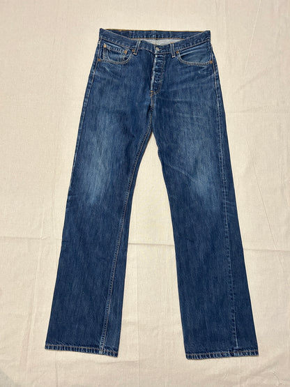 Levi's 501 – Jean Homme – W33 L34 – Bleu Brut