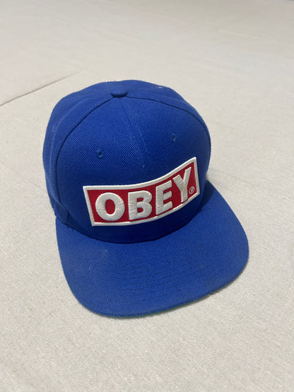 Obey – Casquette Snapback – Bleu Roi