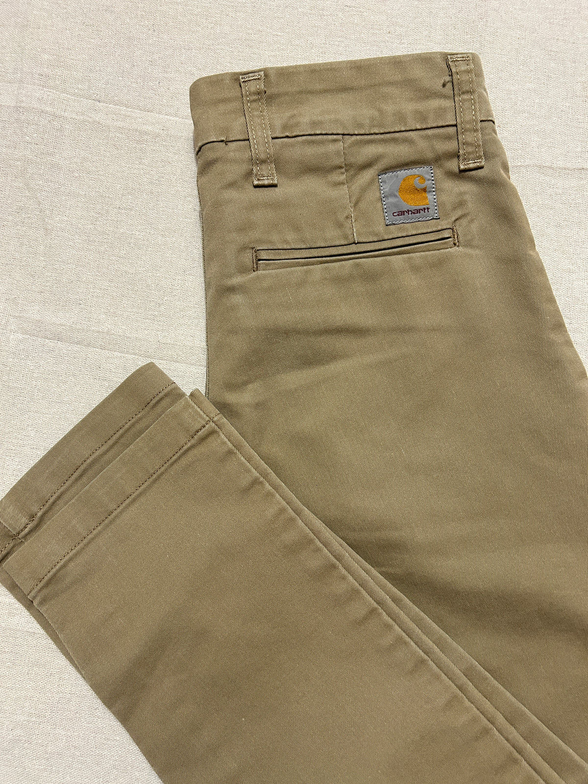 Pantalon Carhartt WIP Chino Sid Pant Homme – Coupe Slim – Beige Sable – W28 L32