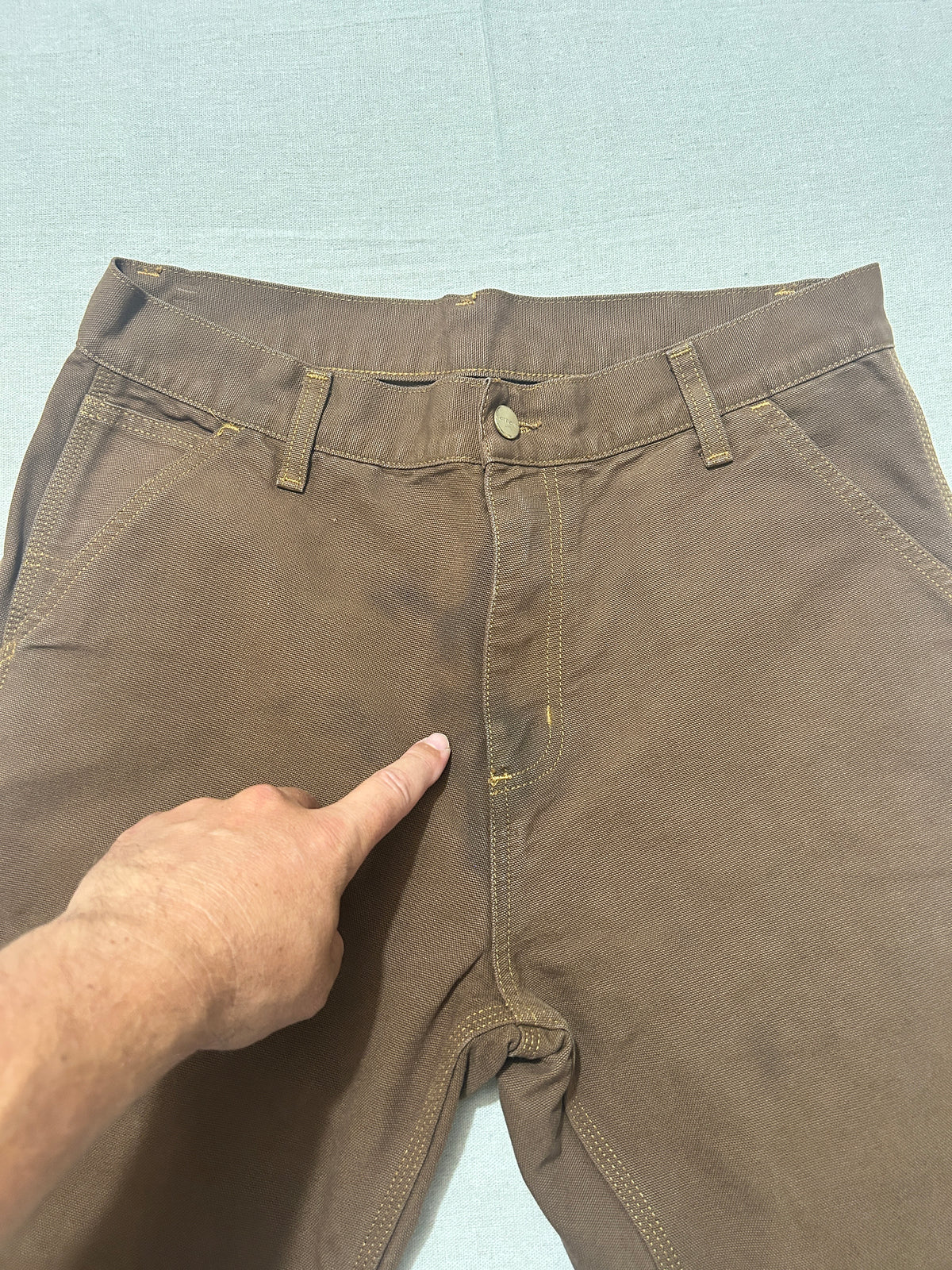 Pantalon Carhartt WIP – Ruck Single Knee Pant Homme – W31 L32 – Marron