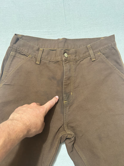 Pantalon Carhartt WIP – Ruck Single Knee Pant Homme – W31 L32 – Marron