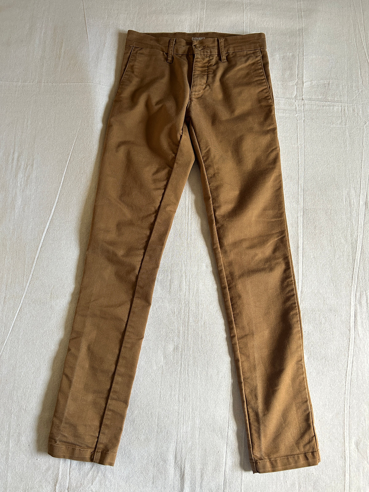 Pantalon chino Carhartt WIP Sid Pant – Coupe Slim – Camel – W28 L32
