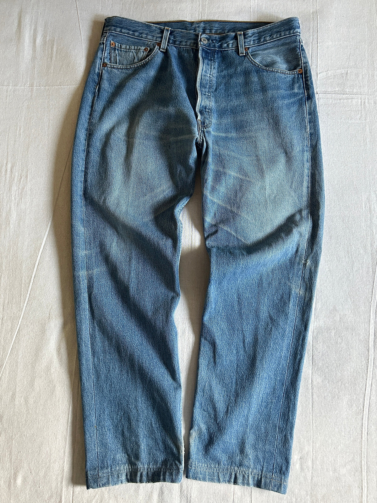 Jean Levi's 501 Vintage – Coupe Droite – Bleu – W36 – Raccourci