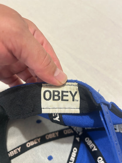 Obey – Casquette Snapback – Bleu Roi