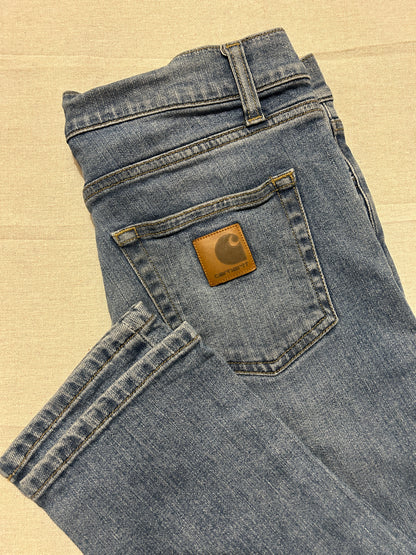 Carhartt WIP Rebel Pant Homme – Coupe Skinny – Bleu Clair – W30 L34