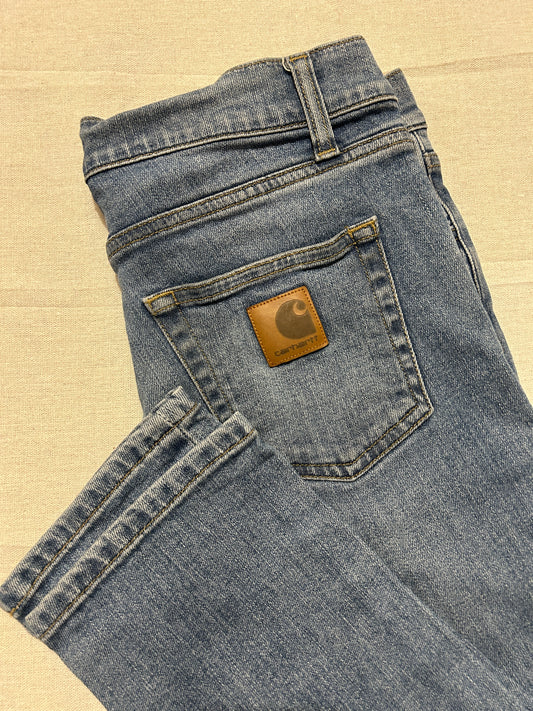 Carhartt WIP Rebel Pant Homme – Coupe Skinny – Bleu Clair – W30 L34