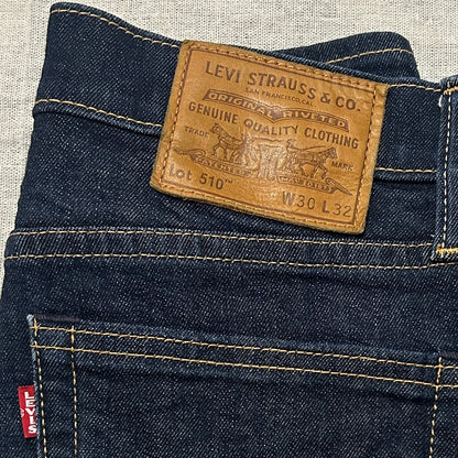 Jean Levi's 510 Homme – Coupe Skinny – Bleu Brut – W30 L32
