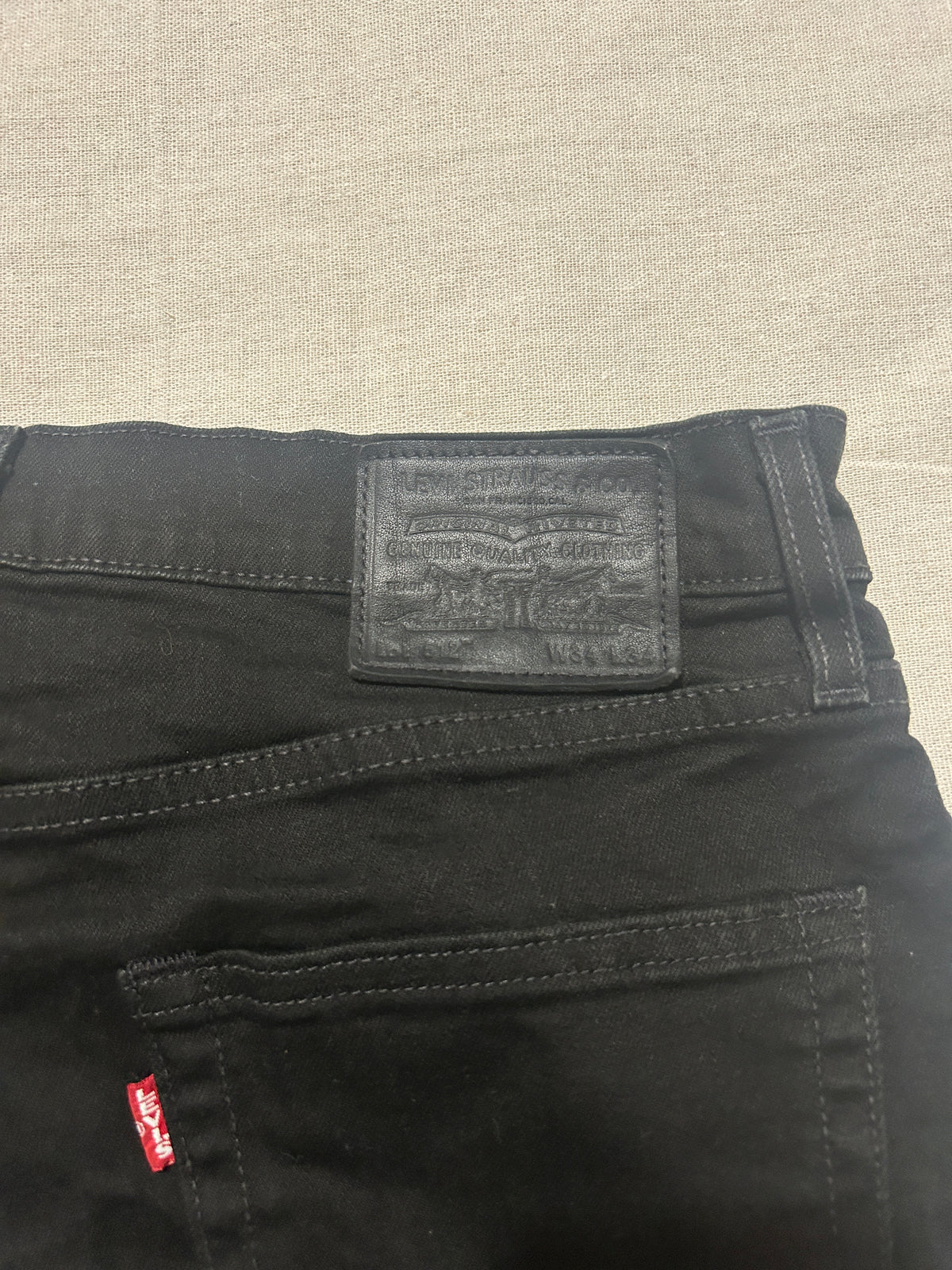 Jean Levi's 512 Slim Taper Homme  W34 L34 Noir