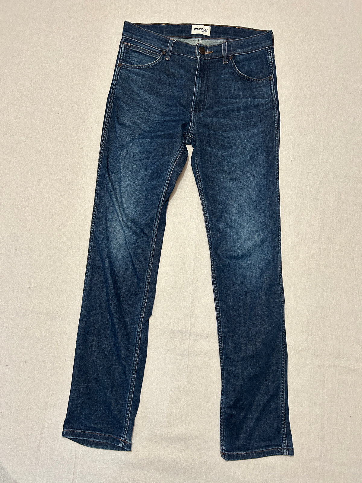Jean Wrangler – Homme – W30 L34 – Bleu Délavé