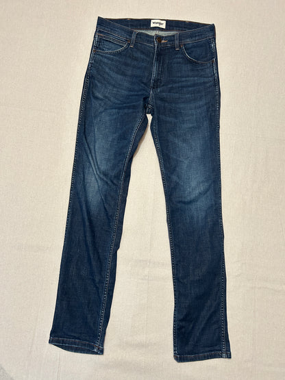 Jean Wrangler – Homme – W30 L34 – Bleu Délavé
