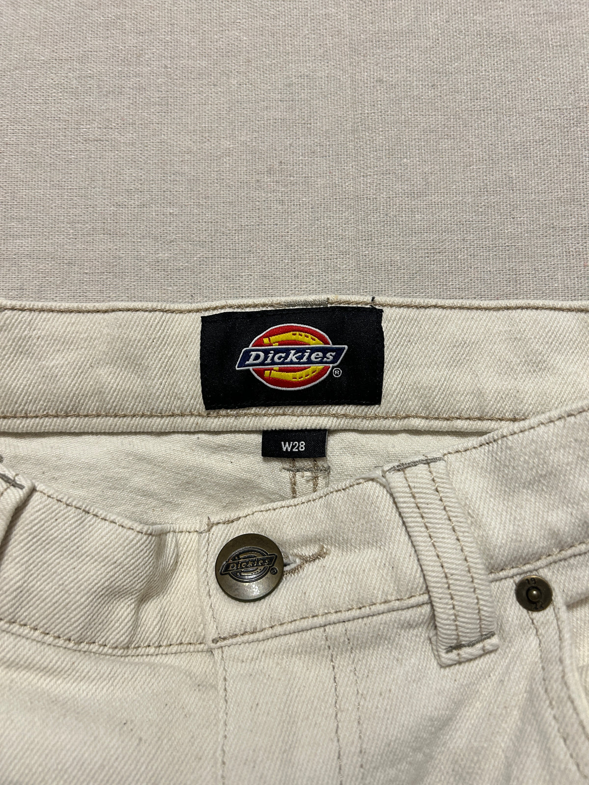 Pant Dickies – Carpenter Homme – W28 Blanc