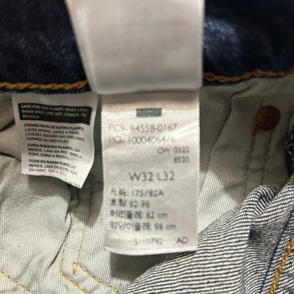 Jean Levi's – Coupe Skinny Taper – Bleu brut – W32 L32