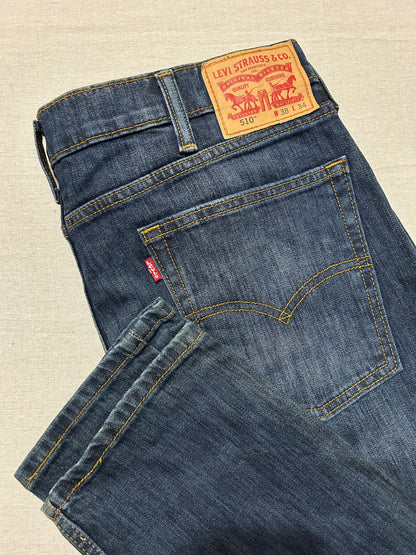 Levi's 510 – Jean Homme – W38 L34 – Bleu Brut