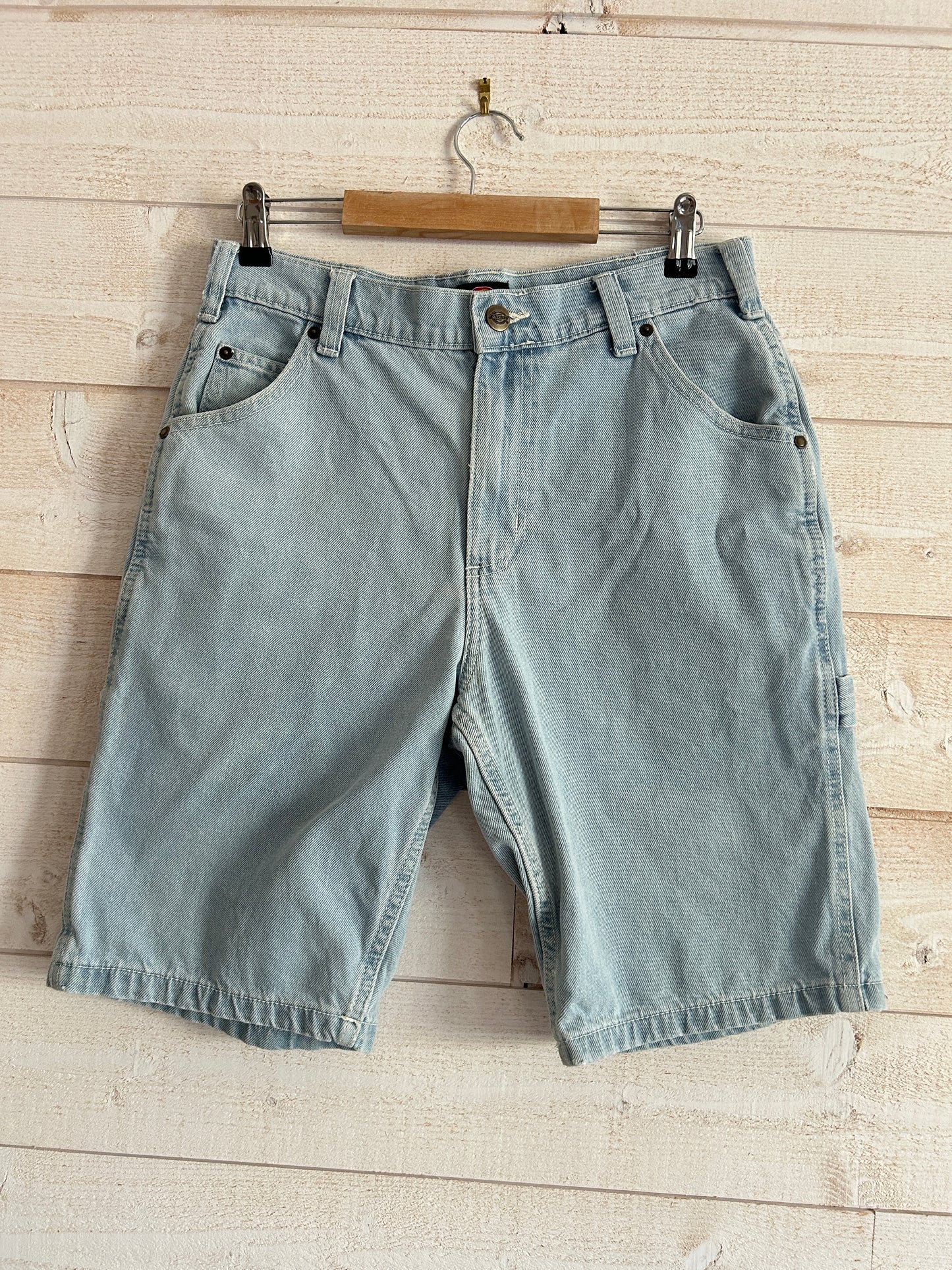 Short Workwear Multi-Poches • DICKIES • Taille W29 (S / 38 FR) • Bleu clair