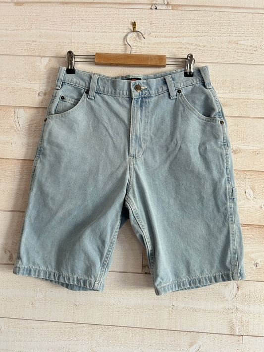 Short Workwear Multi-Poches • DICKIES • Taille W29 (S / 38 FR) • Bleu clair