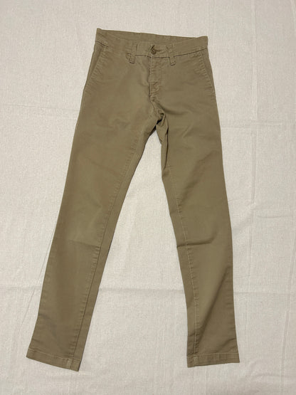 Pantalon Carhartt WIP Chino Sid Pant Homme – Coupe Slim – Beige Sable – W28 L32