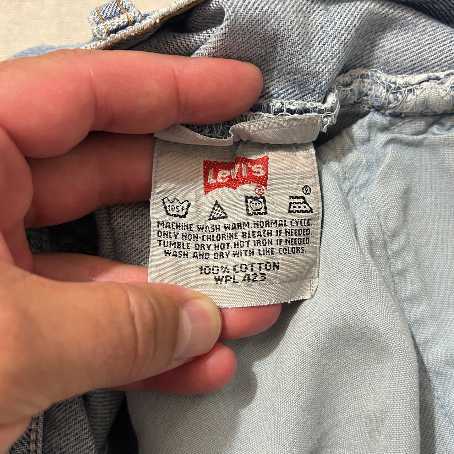 Levi's 501 Homme – Coupe Droite – Bleu Clair Délavé – W32 L32