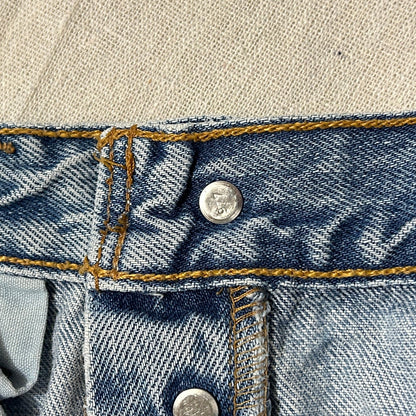 Levi's 501 Homme – Coupe Droite – Bleu Clair Délavé – W32 L32