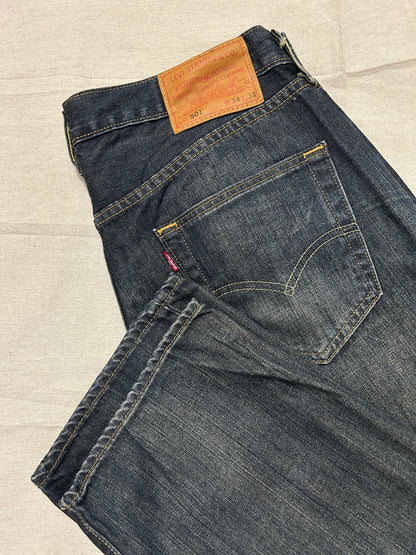 Levi's 501 – Jean Homme – W34 L34 – Bleu Brut
