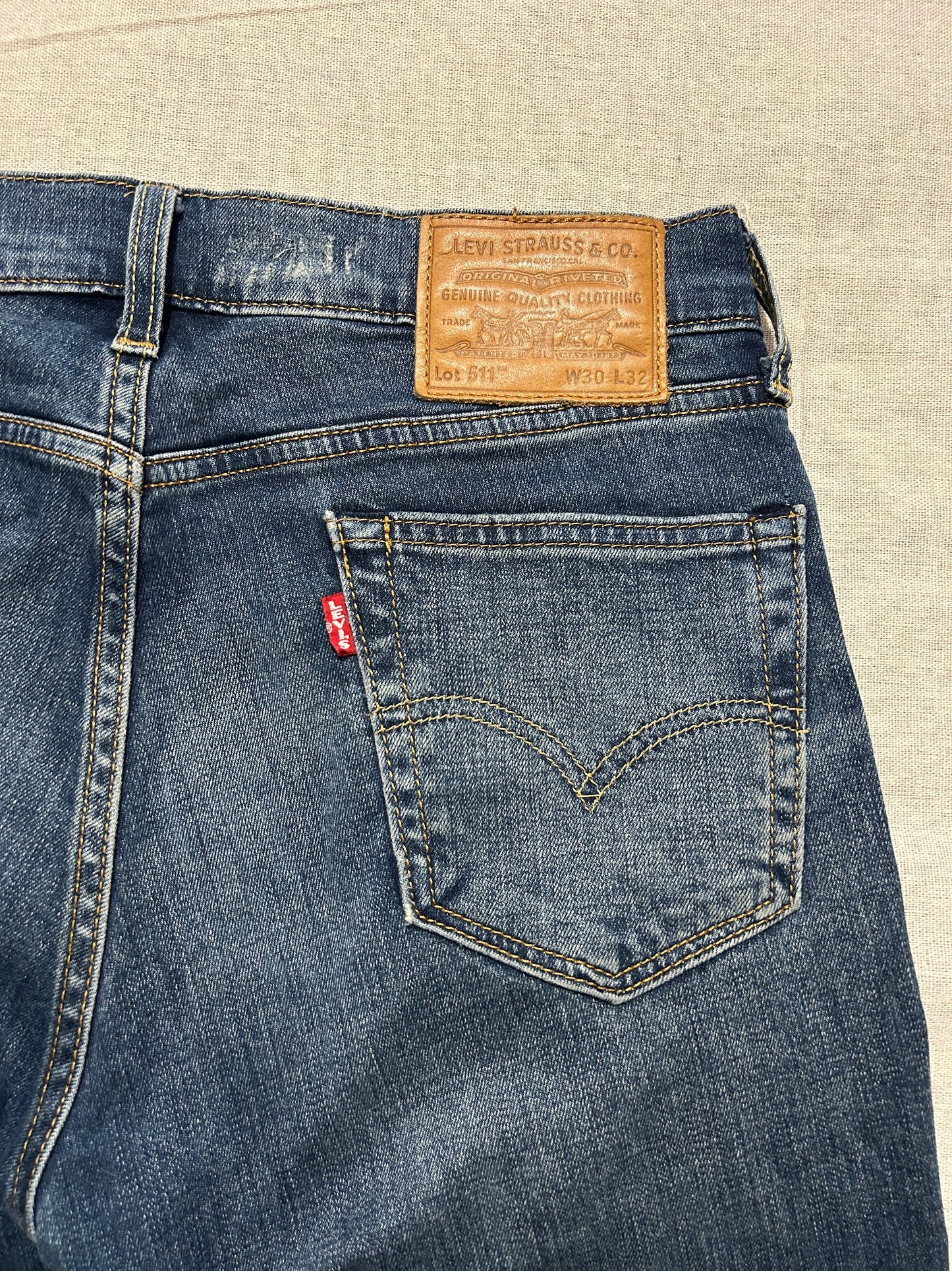 Levi's 511 – Jean Homme – W30 L32 – Bleu Marine
