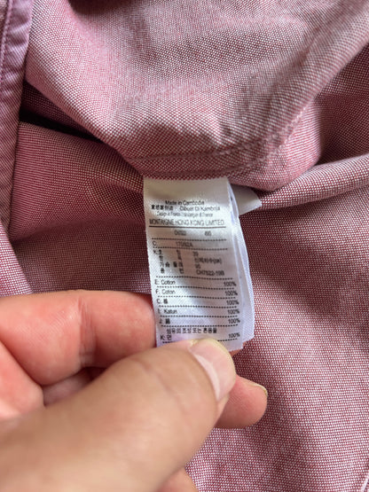 Chemise Lacoste Oxford – Coupe Regular Fit – Vieux rose – M