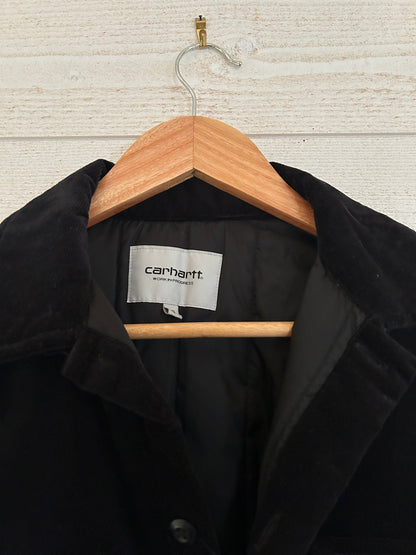 Veste Carhartt WIP – Whitsome Shirt Jac Velours Côtelé Homme – Taille XS – Noir